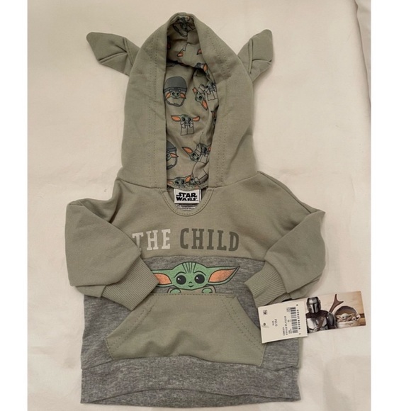 Star Wars Baby Yoda 2-Piece Hoodie and Jogger Set - Picture 8 of 9
